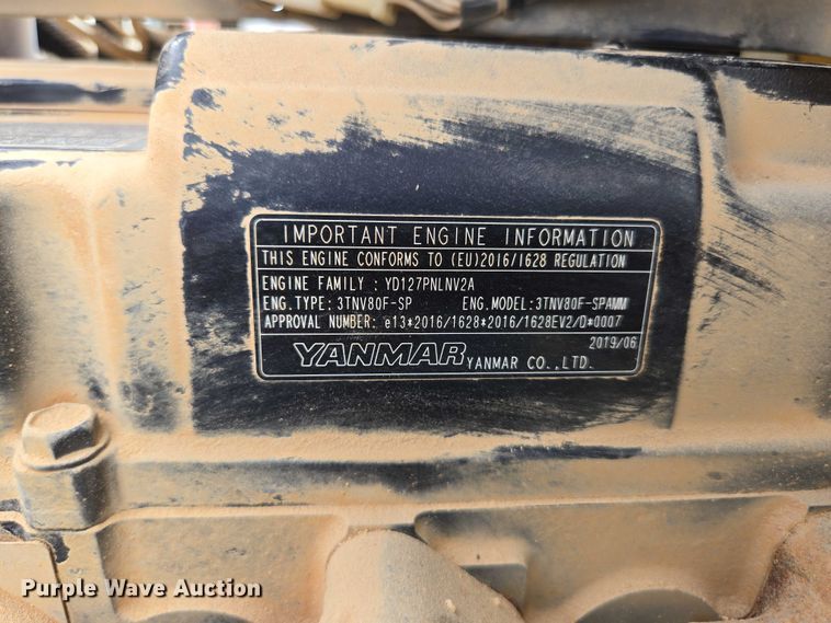 image for item EN3920 2021 Multiquip Rammax 1575 trench compactor