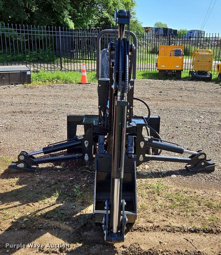 image for item EN3930 2024 AGT SSBKH skid steer backhoe