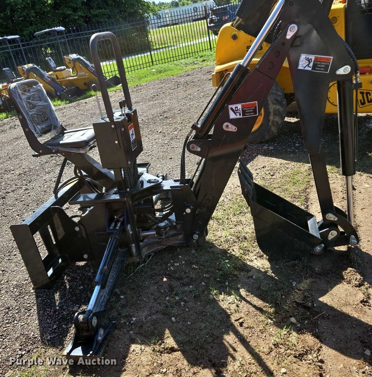 image for item EN3930 2024 AGT SSBKH skid steer backhoe