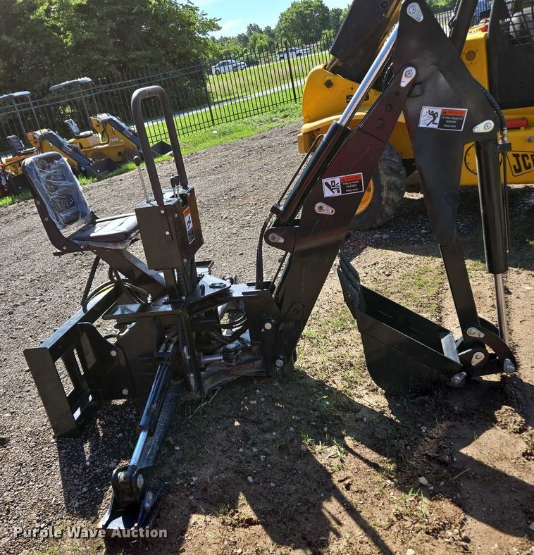 image for item EN3930 2024 AGT SSBKH skid steer backhoe