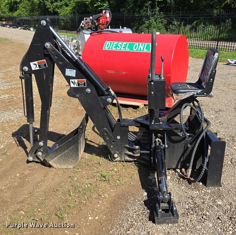 image for item EN3930 2024 AGT SSBKH skid steer backhoe