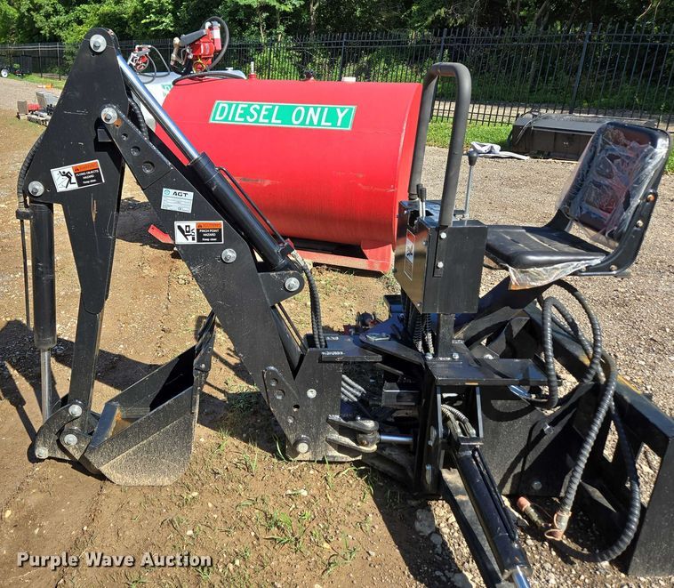 image for item EN3930 2024 AGT SSBKH skid steer backhoe