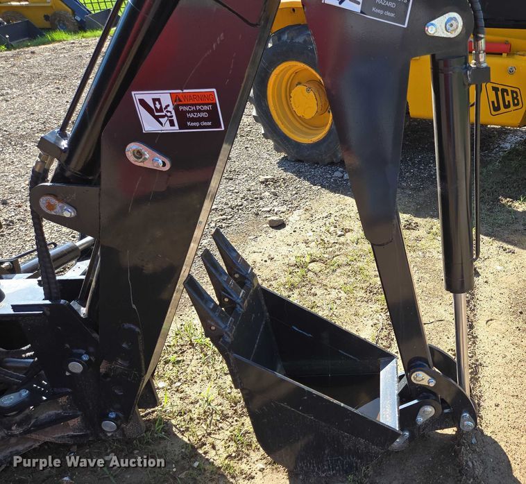 image for item EN3930 2024 AGT SSBKH skid steer backhoe