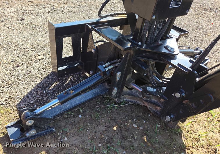 image for item EN3930 2024 AGT SSBKH skid steer backhoe