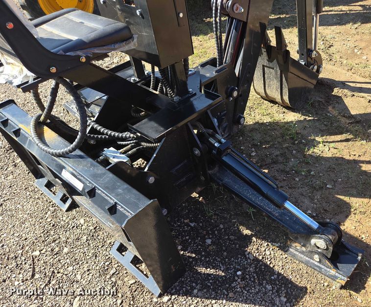 image for item EN3930 2024 AGT SSBKH skid steer backhoe