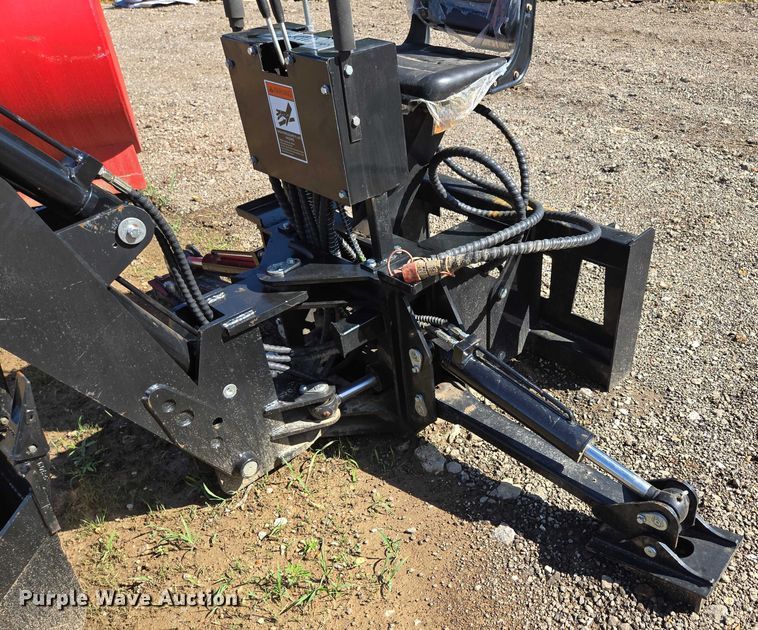 image for item EN3930 2024 AGT SSBKH skid steer backhoe