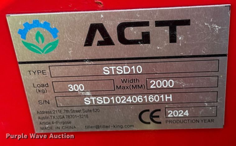 image for item EN3934 2024 AGT STSD10 seeder