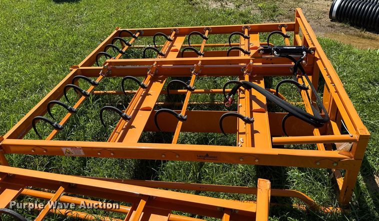 image for item EN3936 Land Honor skid steer bale accumulator grapple
