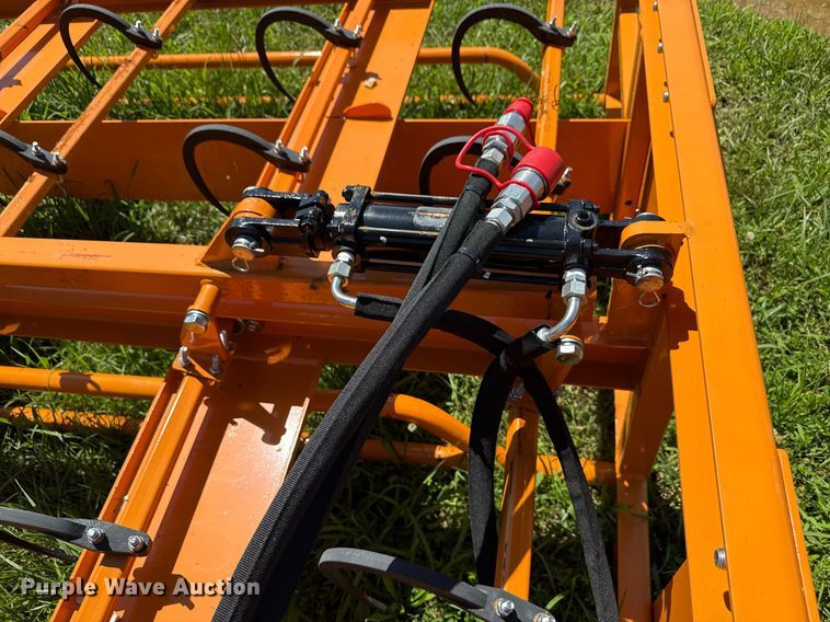 image for item EN3936 Land Honor skid steer bale accumulator grapple