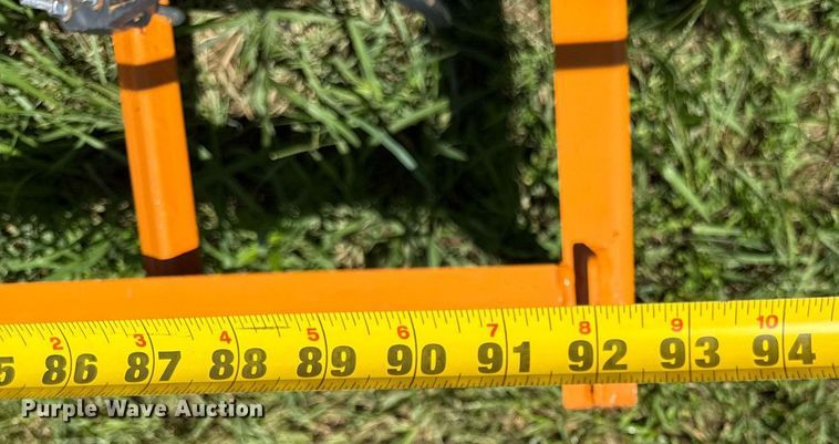 image for item EN3936 Land Honor skid steer bale accumulator grapple