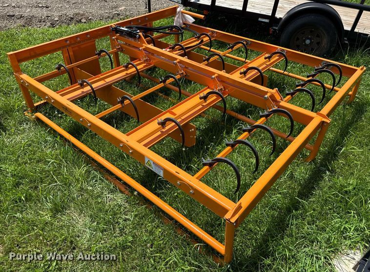 image for item EN3939 2024 Land Honor HAG-12-24Q skid steer bale accumulator grapple