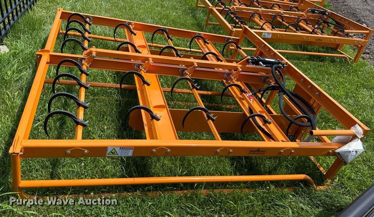 image for item EN3939 2024 Land Honor HAG-12-24Q skid steer bale accumulator grapple