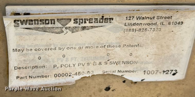 image for item EN3940 Swenson spreader