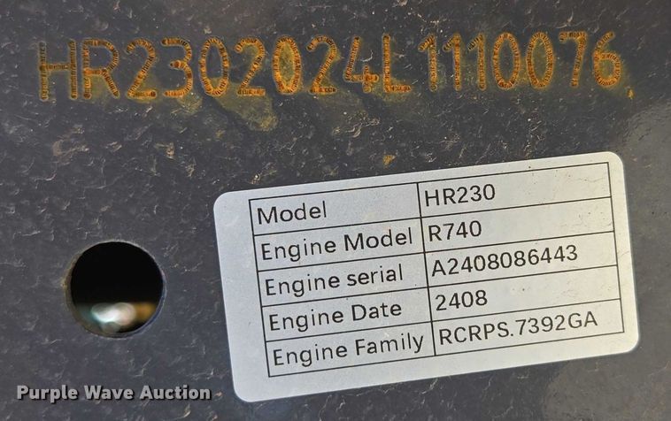 image for item EN3948 AGT HR230 compact wheel loader