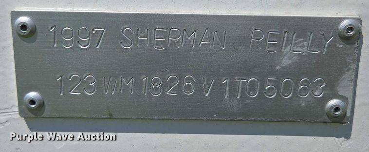 image for item EN3954 1997 Sherman Reilly reel trailer