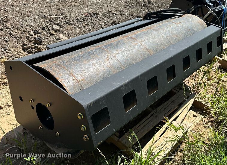 image for item EN3956 JCT Attachments skid steer roller