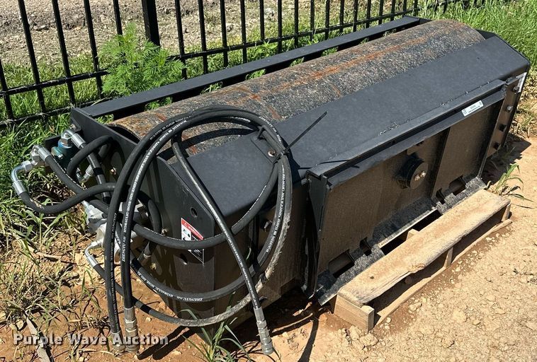 image for item EN3956 JCT Attachments skid steer roller