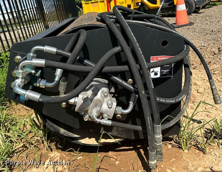 image for item EN3956 JCT Attachments skid steer roller