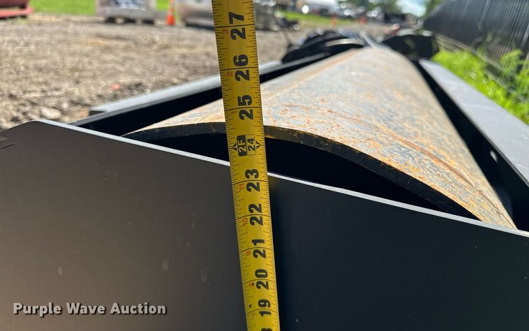 image for item EN3956 JCT Attachments skid steer roller