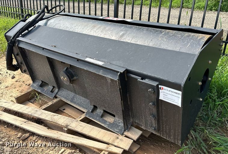 image for item EN3957 JCT Attachments skid steer roller