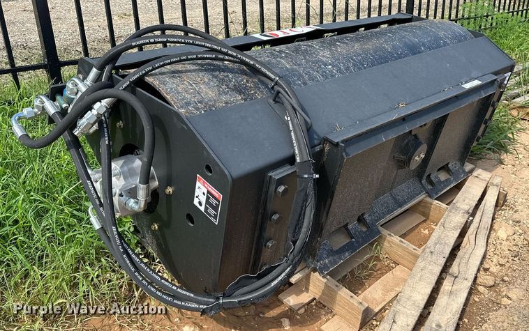 image for item EN3957 JCT Attachments skid steer roller