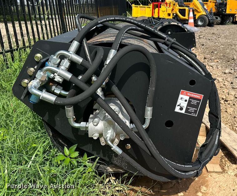 image for item EN3957 JCT Attachments skid steer roller