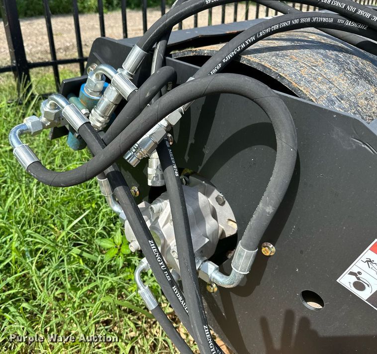 image for item EN3957 JCT Attachments skid steer roller