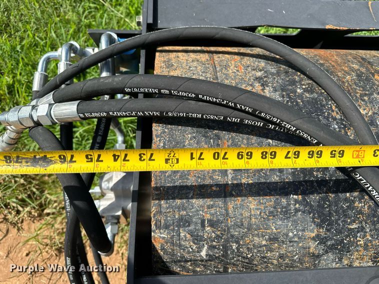 image for item EN3957 JCT Attachments skid steer roller