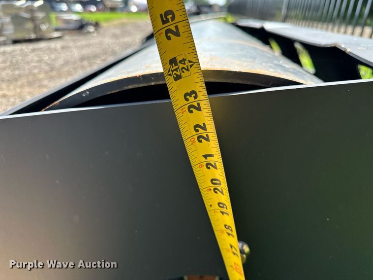 image for item EN3957 JCT Attachments skid steer roller