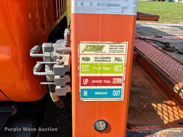 image for item EN3962 2019 Ford F650 Super Duty flatbed truck