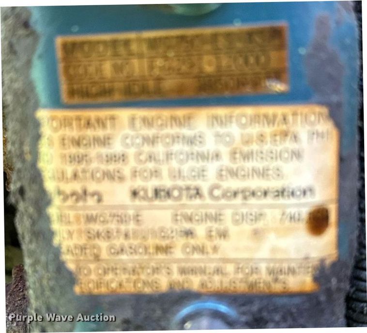 image for item EN3963 2000 GMC C7500 forestry bucket truck