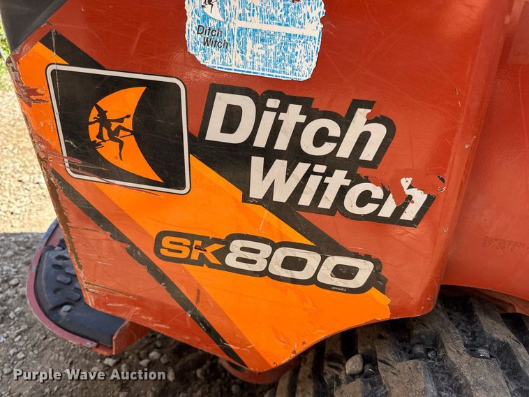 image for item EN4583 2018 Ditch Witch SK800 compact utility loader