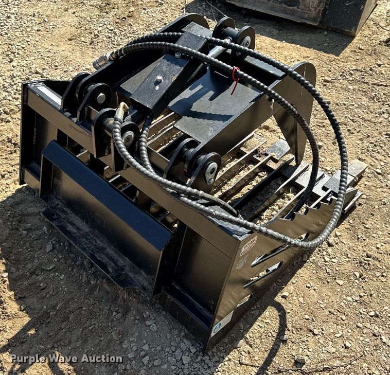 image for item EN4584 Titan Compact utility loader rock grapple bucket