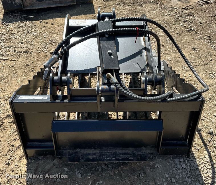 image for item EN4584 Titan Compact utility loader rock grapple bucket