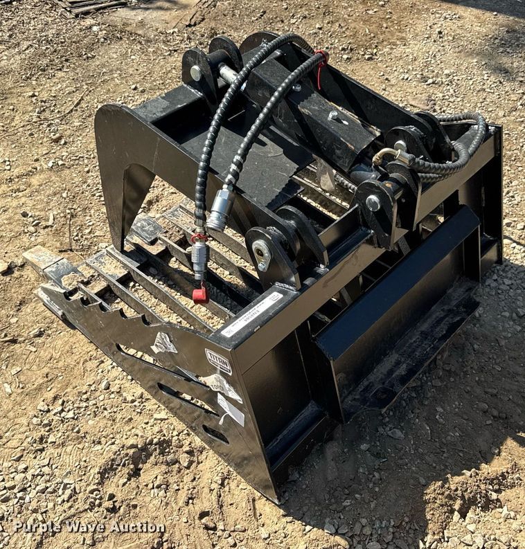 image for item EN4584 Titan Compact utility loader rock grapple bucket