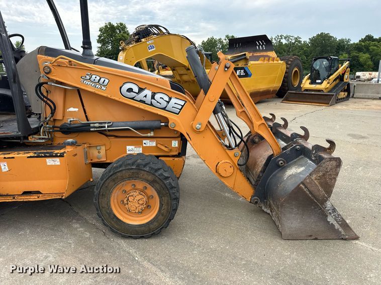 image for item EN4591 2012 Case 580 Super N backhoe