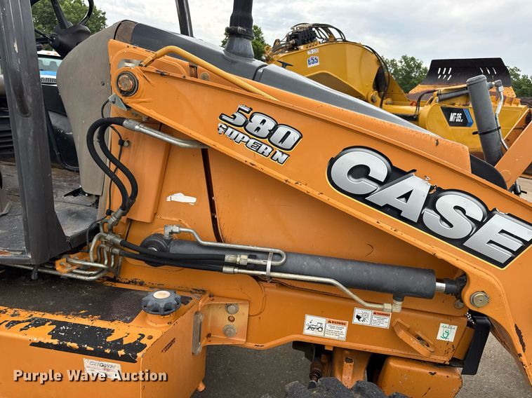 image for item EN4591 2012 Case 580 Super N backhoe