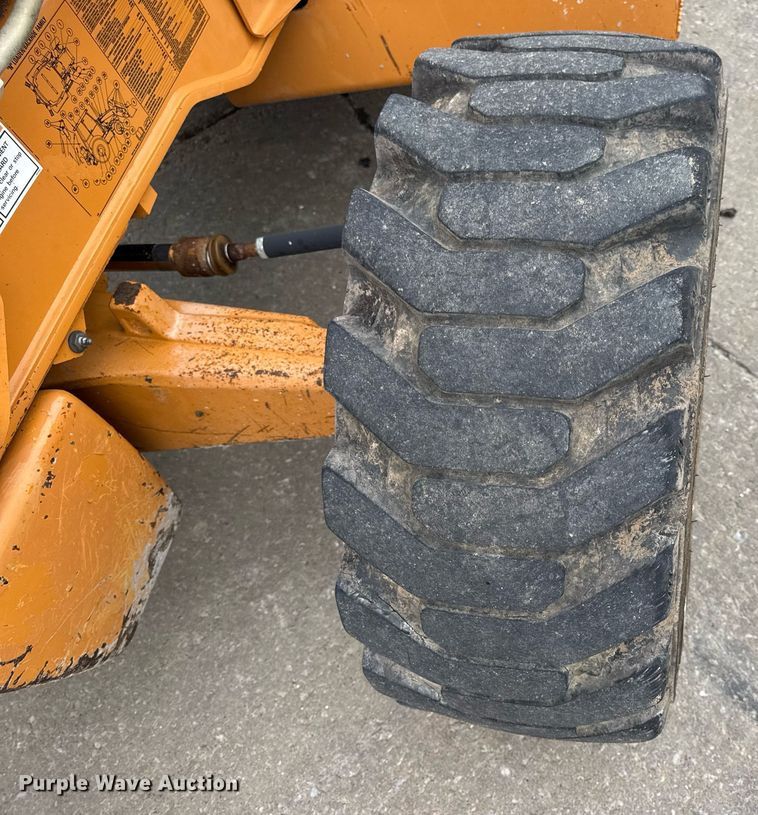 image for item EN4591 2012 Case 580 Super N backhoe