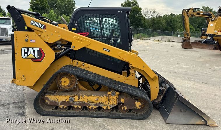 MINI CARGADOR SOBRE ORUGAS CATERPILLAR 299D3