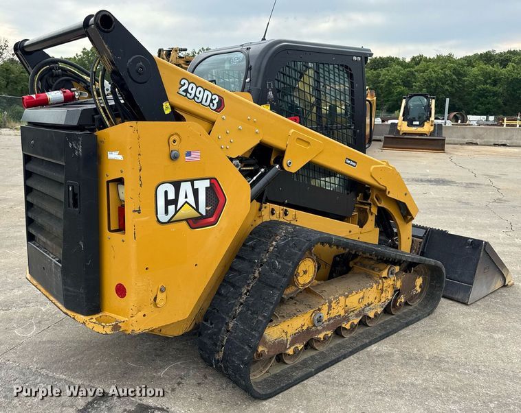 MINI CARGADOR SOBRE ORUGAS CATERPILLAR 299D3