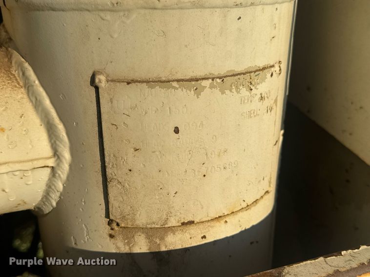 image for item EN4607 Ingersoll-Rand P-100-W-W air compressor