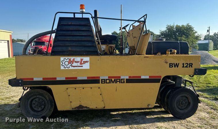 image for item EN4608 1987 Bomag BW12R pneumatic roller