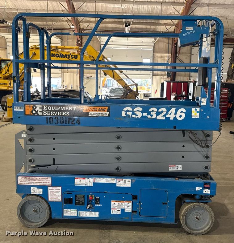 image for item EN4616 2020 Genie GS-3246 scissor lift