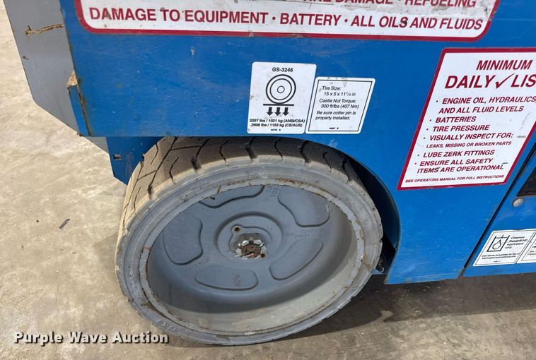 image for item EN4616 2020 Genie GS-3246 scissor lift