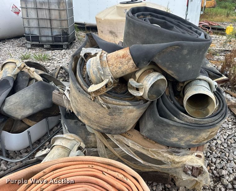 image for item EN4658 (3) pallets of water pump hose