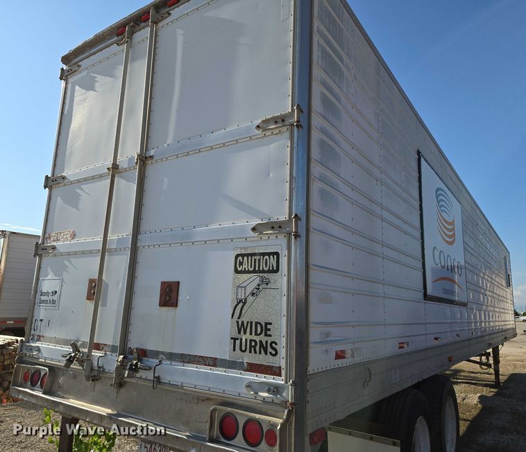 image for item EN8228 1988 Utility dry van office trailer