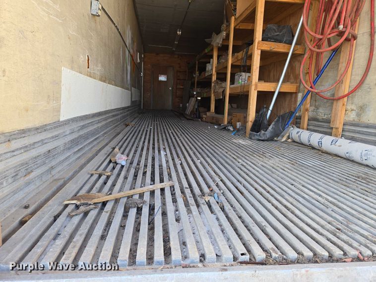 image for item EN8228 1988 Utility dry van office trailer