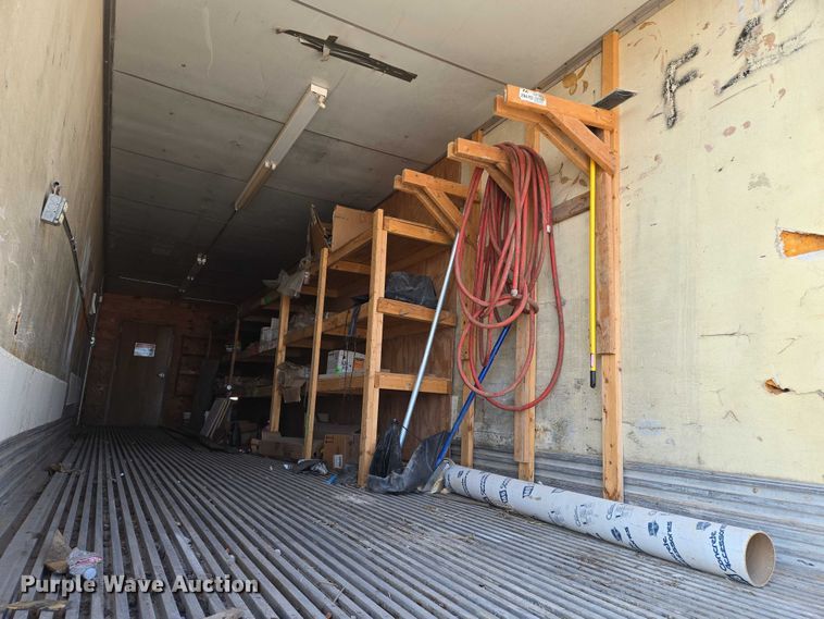 image for item EN8228 1988 Utility dry van office trailer