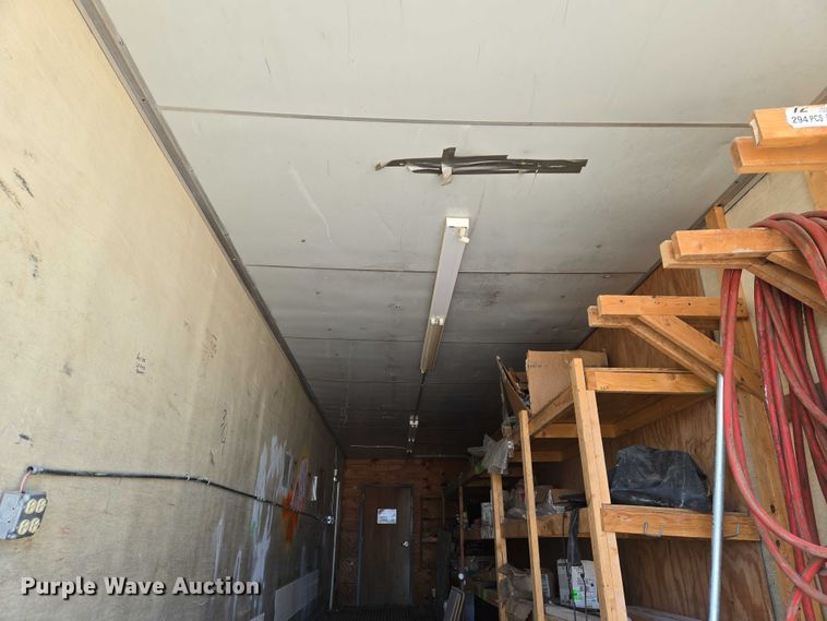 image for item EN8228 1988 Utility dry van office trailer