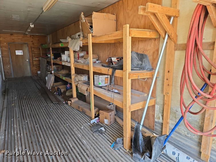 image for item EN8228 1988 Utility dry van office trailer